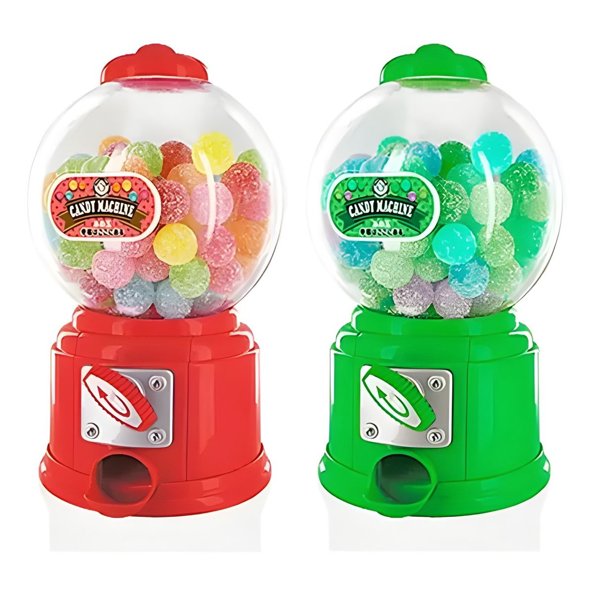 GENERICO - Alcancía dispensador dulces tipo máquina pack 2