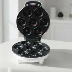 LINE - Máquina Mini Donas Antiadherente Capacidad 7 MiniDonas 1200W