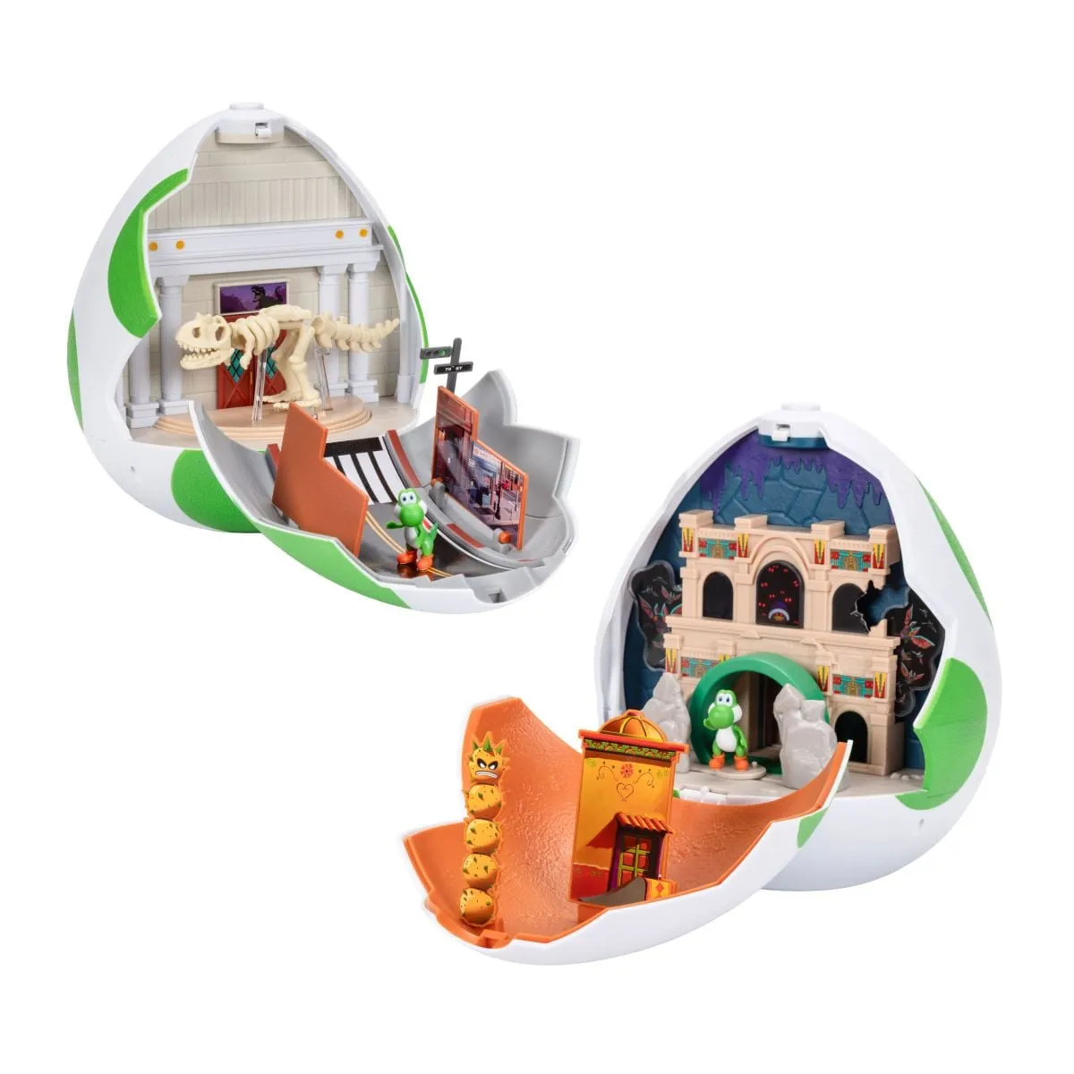 NINTENDO - PLAYSET BASICO HUEVO DE YOSHI CON FIGURA 4 CM NINTENDO PELICULA