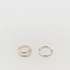 LOUNGE - Set Anillos Mujer Irregulares