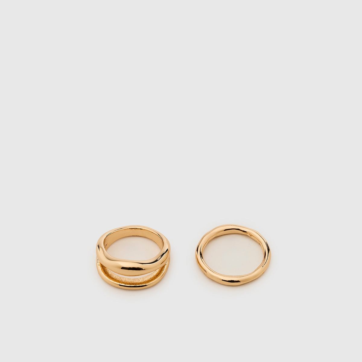 LOUNGE - Set Anillos Mujer Irregulares