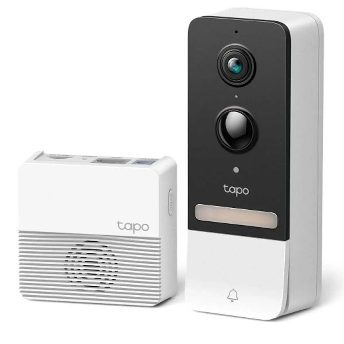 GENERICO - Kit Timbre Cámara Inteligente Tapo D230S1 2K 5MP Batería TP-Link