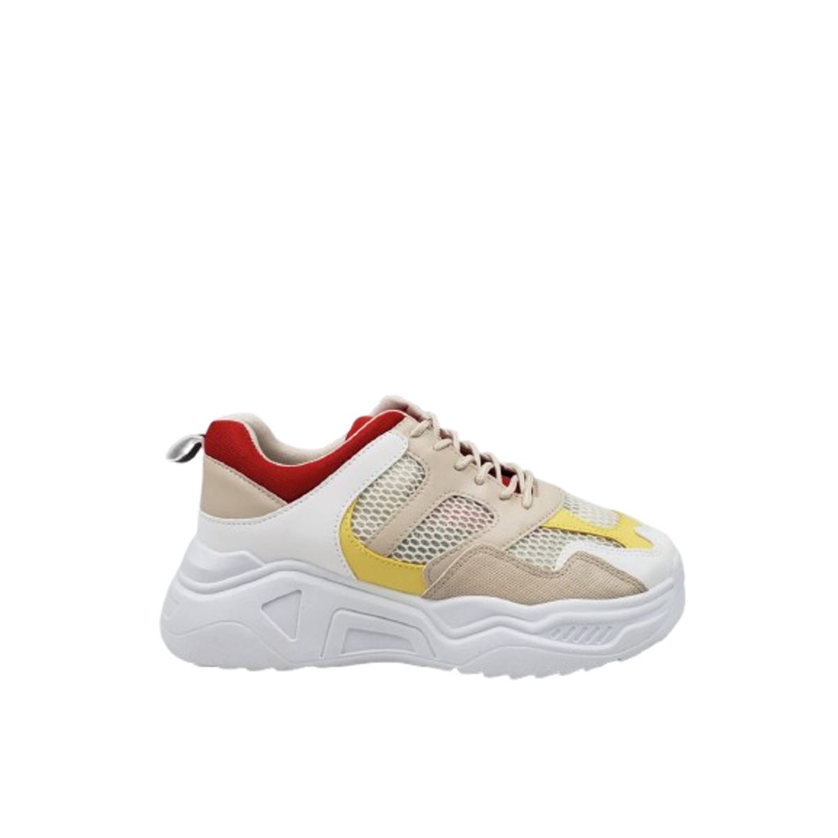 HERIEL - Zapatilla Beige Urbana