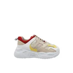 HERIEL - Zapatilla Beige Urbana