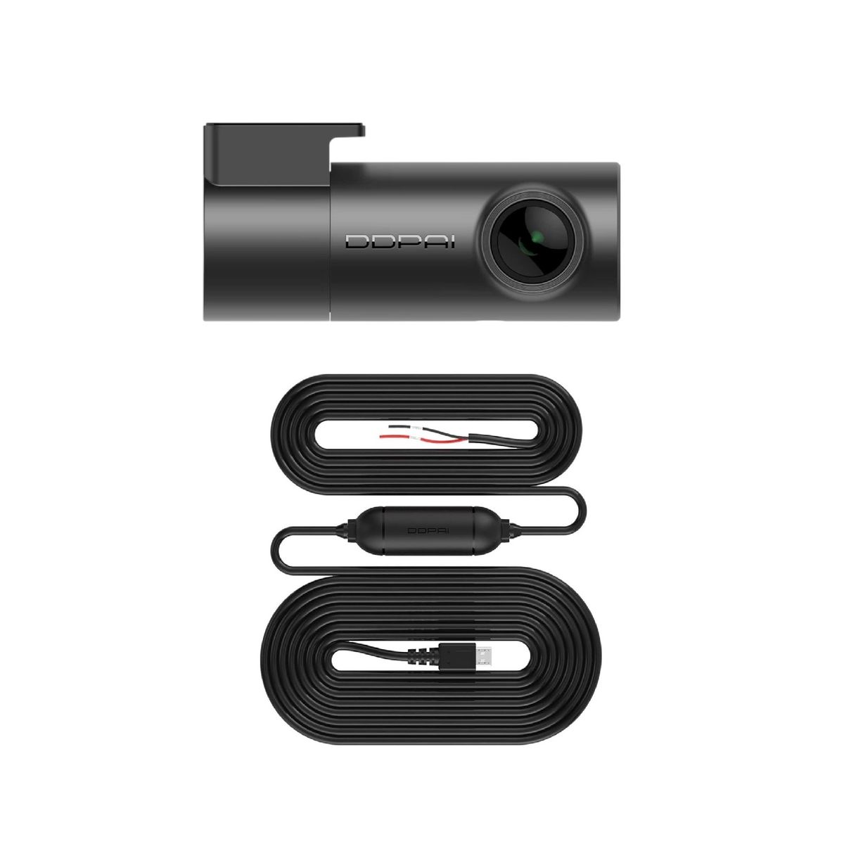 DDPAI - Cámara Para Vehículo DDPAI Mini Pro 2K 1440P 140º NightVis WiFi + Kit de cableado AHC22