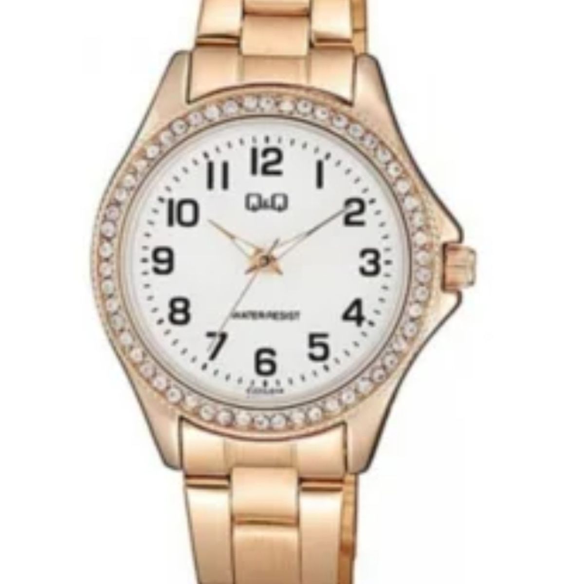 QYQ - RELOJ MARCA QYQ C223J014Y MUJER METAL ORO ROSA