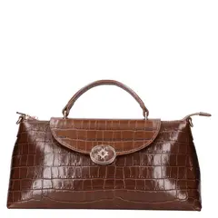 LUZ DA LUA - Cartera Casual Mujer Marrón