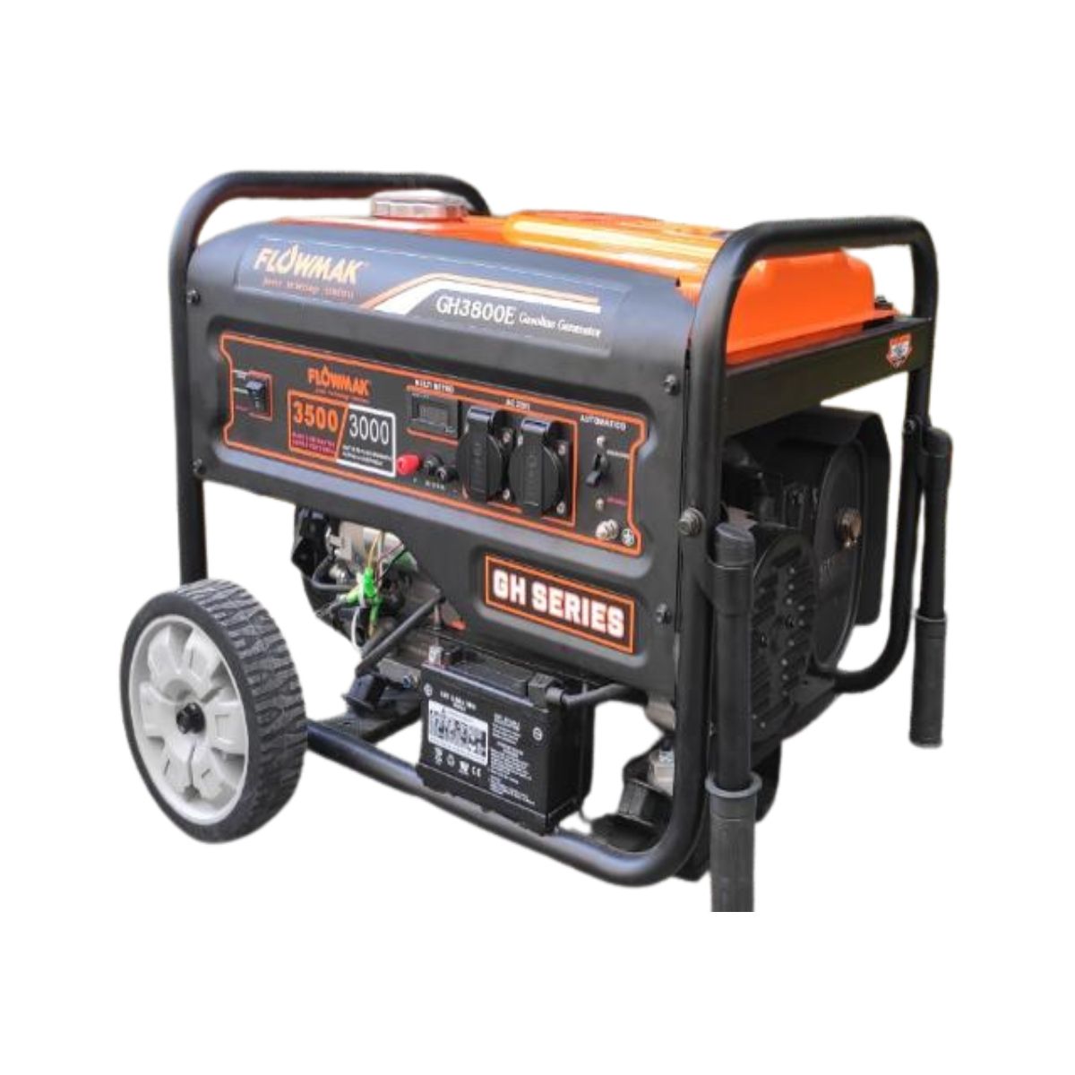 FLOWMAK - Generador Eléctrico Gasolina 220V 3300W GH3800E