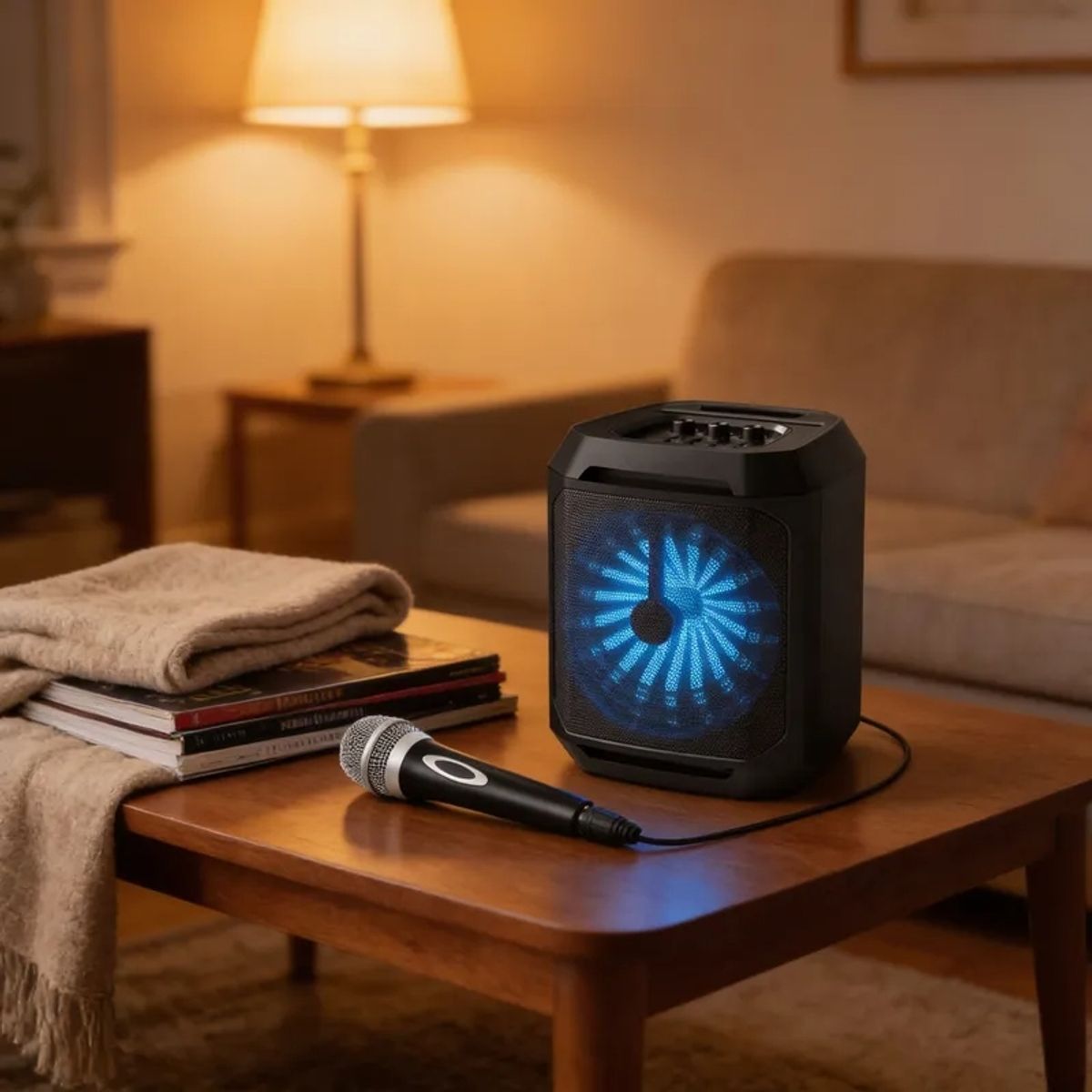 PHILIPS - Parlante Philips TA2208 + Micrófono DM250