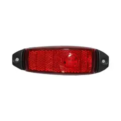 GENERICO - FOCO LATERAL LED ROJO 12 Y 24 VOLTS