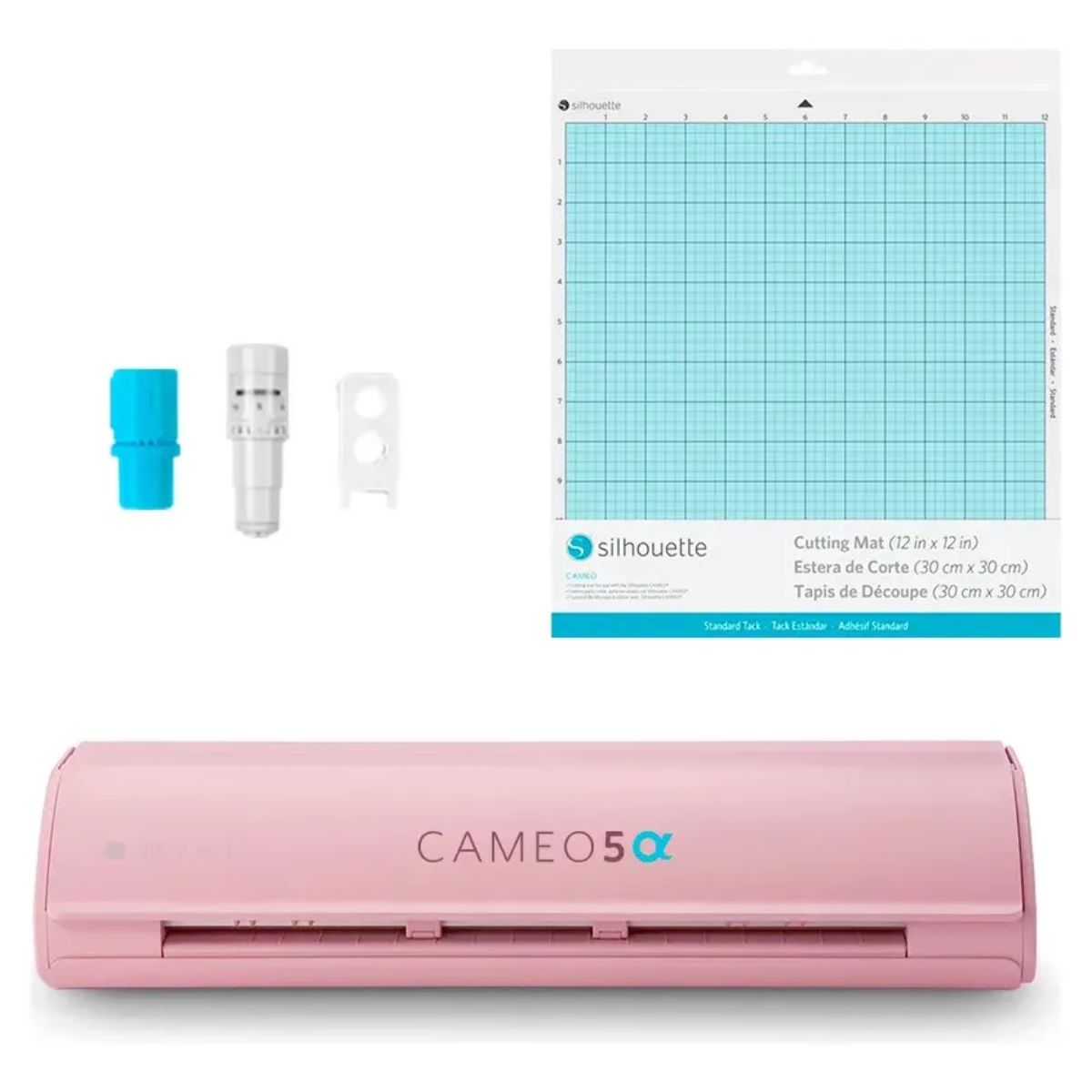 SILHOUETTE - Plotter de Corte Cameo 5 Alpha Rosada Silhouette