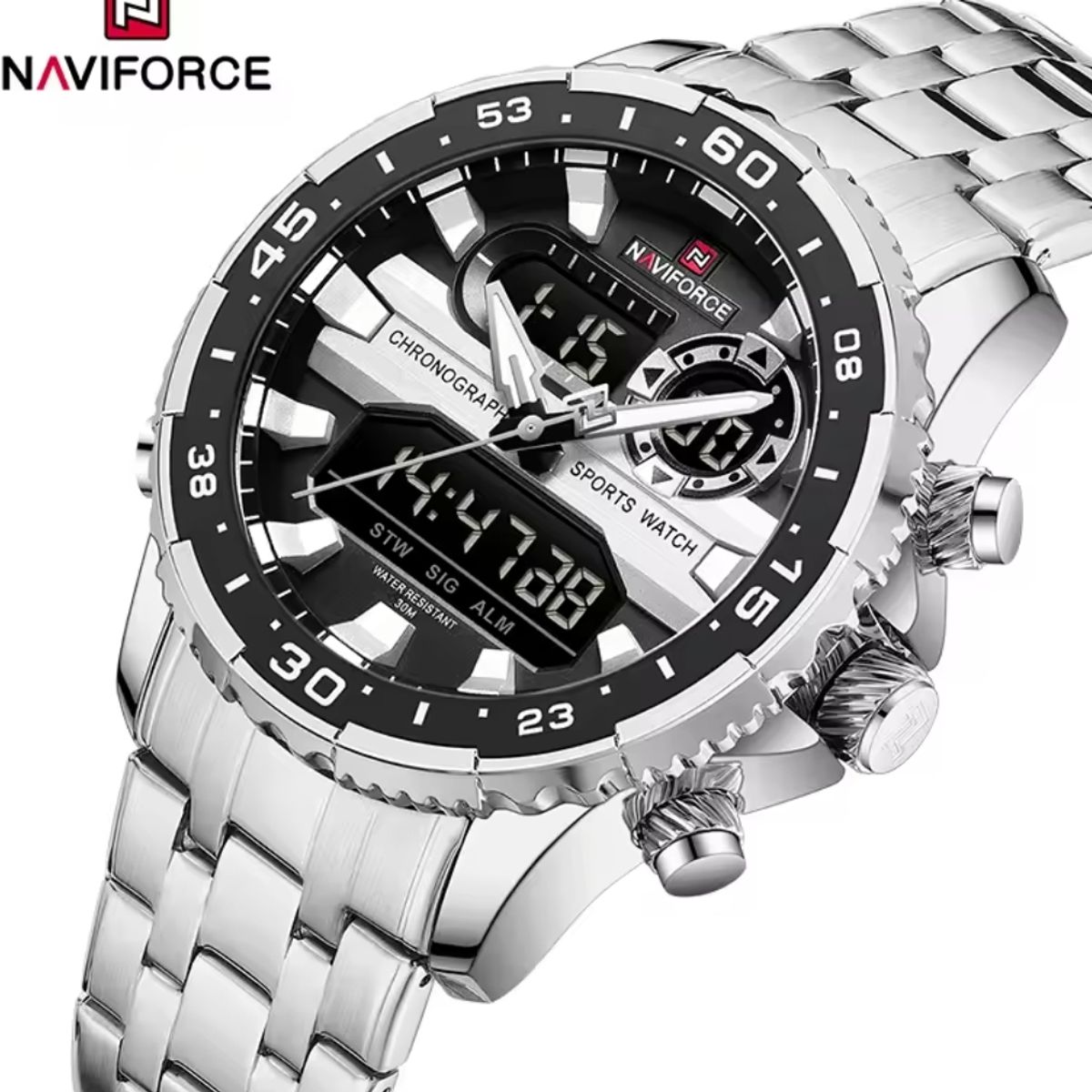 NAVIFORCE - RELOJ  NAVIFORCE NF9234 HOMBRE ANALOGO DIGITAL METAL