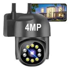GENERICO - 2nlf Cámara De Seguridad Exterior Wifi ip 360° 1080p Con Led BELUG
