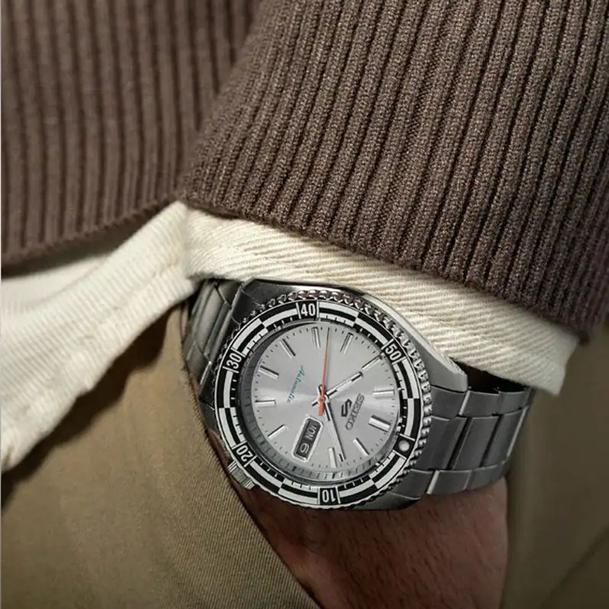 SEIKO - Reloj Seiko Hombre 5 Sports 55 aniversario SRPK09K1 Special Edition