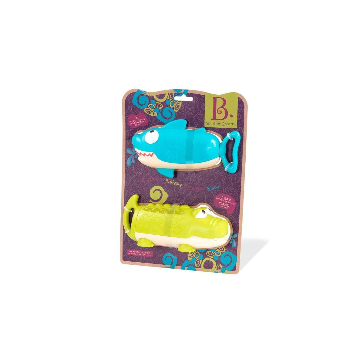 BATTAT - Set de Lanzadores de Agua Splishin' Splash