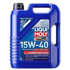 LIQUI MOLY - Aceite Motor Touring High Tech Diesel Specialoil 15w40 5 L.
