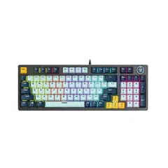 FANTECH - Teclado MK890V2 ATOM96 MIZU SkyBlue (Switch Taro)