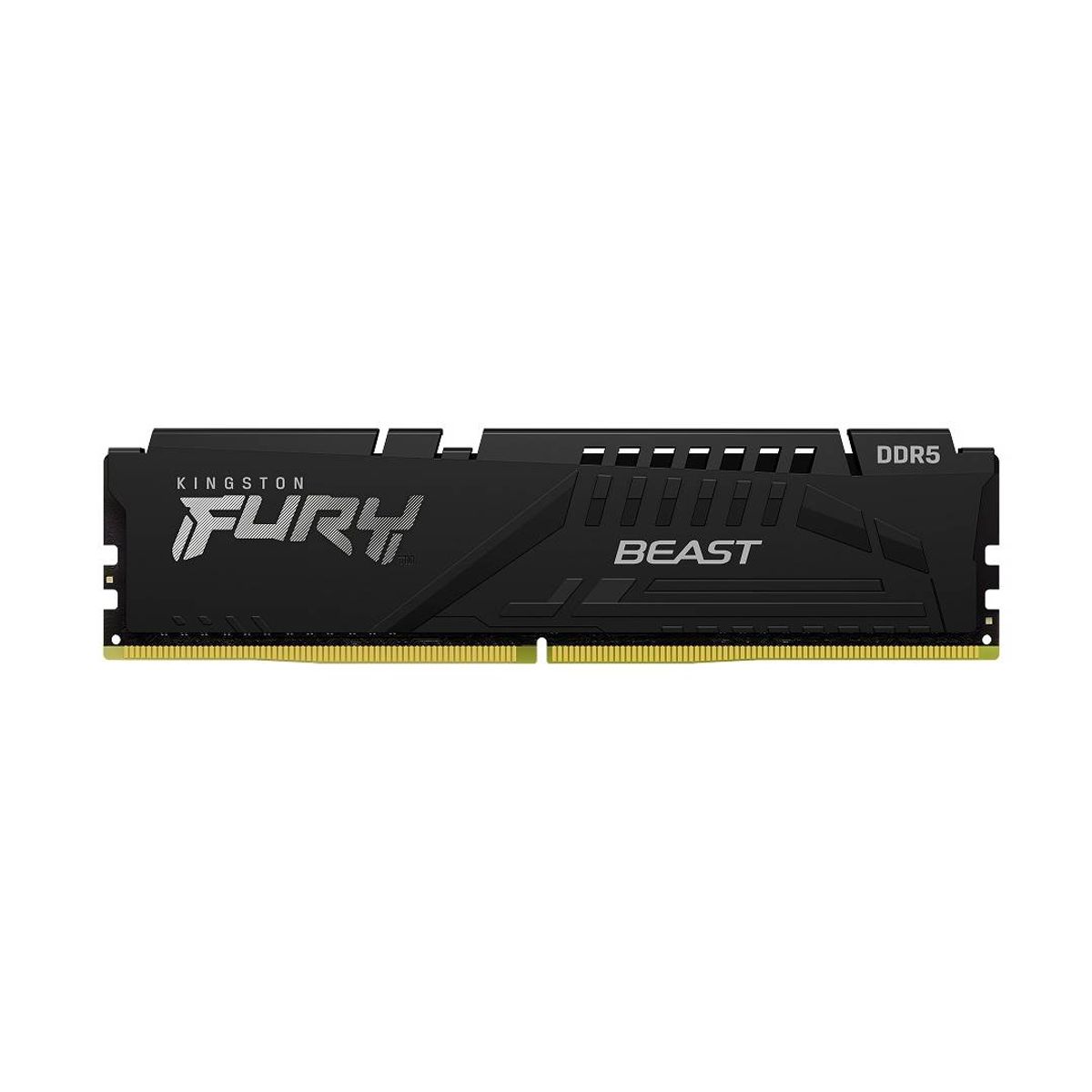 KINGSTON - Memoria RAM Kingston Fury Beast Black 8GB 5200MHz DDR5 CL40