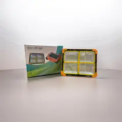GENERICO - Foco LED Solar de Alta Potencia IP66 - Proyector de Seguridad Portátil con Panel Integrado