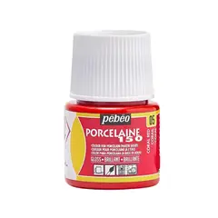 PEBEO - Pintura Porcelana Loza Porcelaine 150 Rojo Coral 45ml