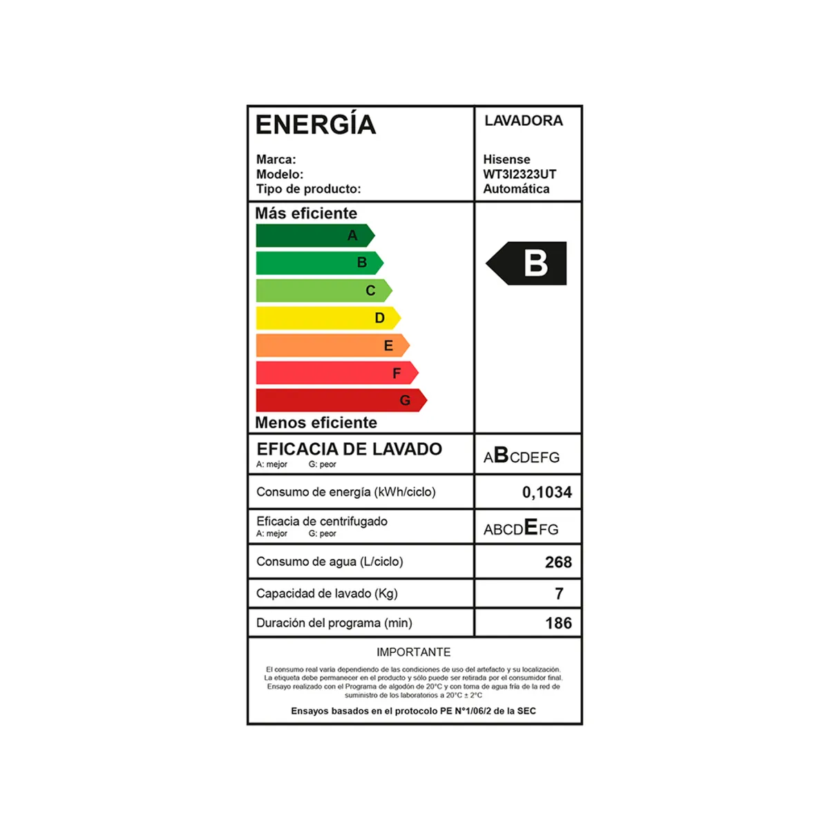 HISENSE - Lavadora Carga Superior 23Kg WT3I2323UT