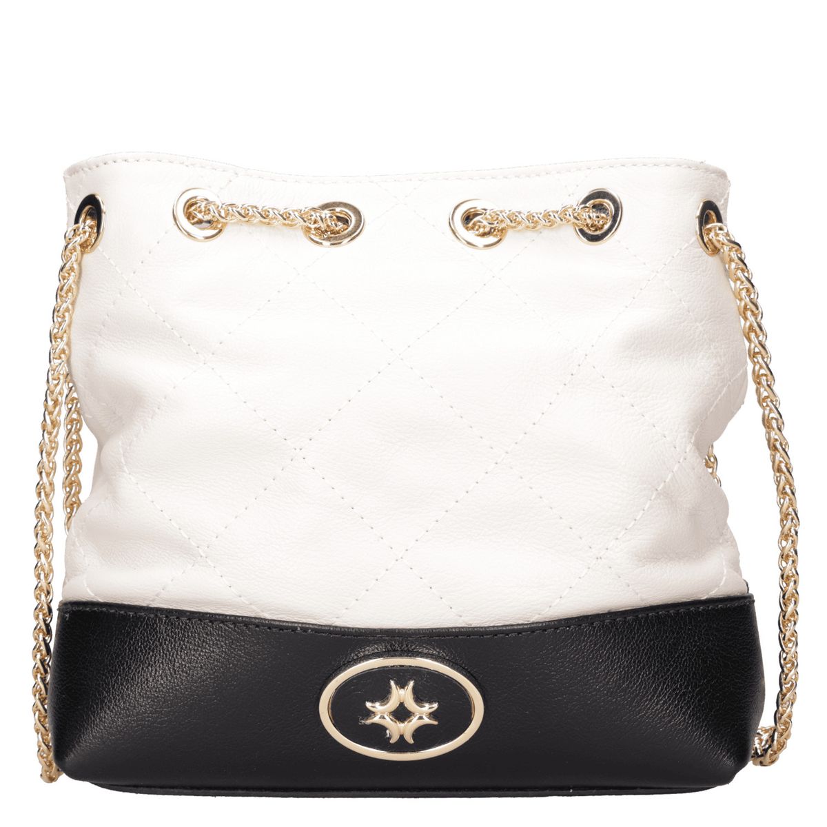 LUZ DA LUA - Cartera Bandolera Cuero Casual  Blanco Luz Da Lua