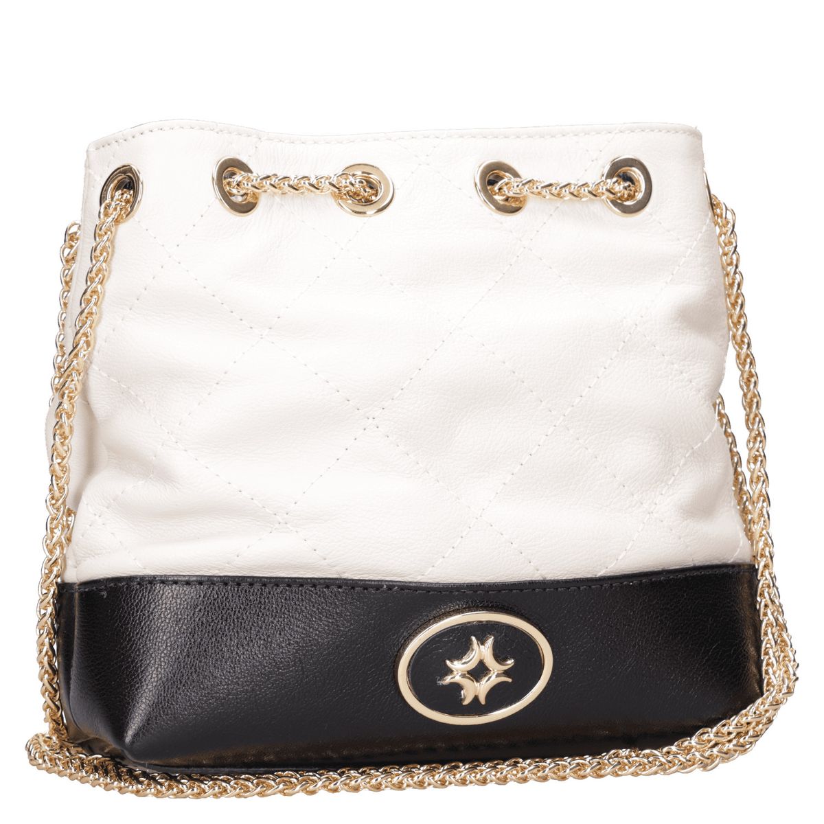 LUZ DA LUA - Cartera Bandolera Cuero Casual  Blanco Luz Da Lua
