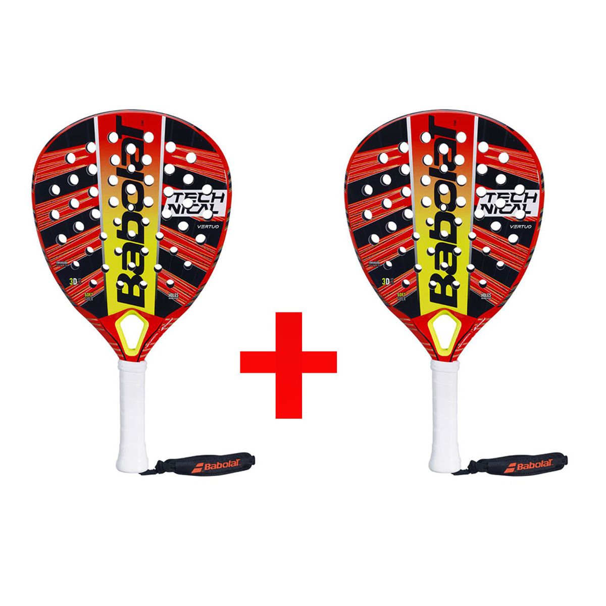 BABOLAT - ESPECIAL DUO  PALA DE PADEL BABOLAT TECHNICAL VERTUO