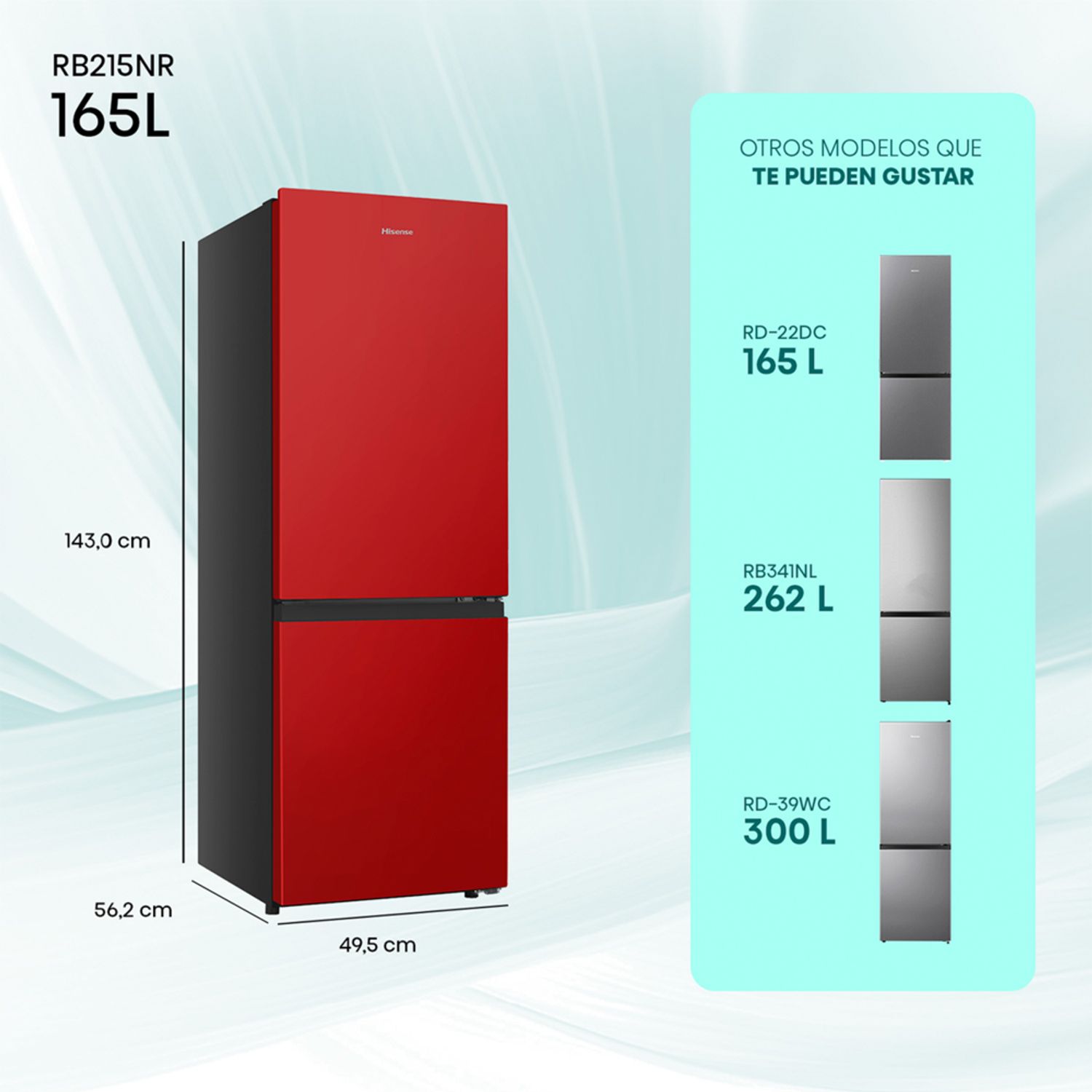Refrigerador Bottom Freezer 165 Lts Frío Directo RB215NR | Sodimac