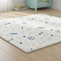 GENERICO - Alfombra Goma Eva Infantil 180x200cm Espacio