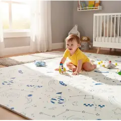 GENERICO - Alfombra Goma Eva Infantil 180x200cm Espacio