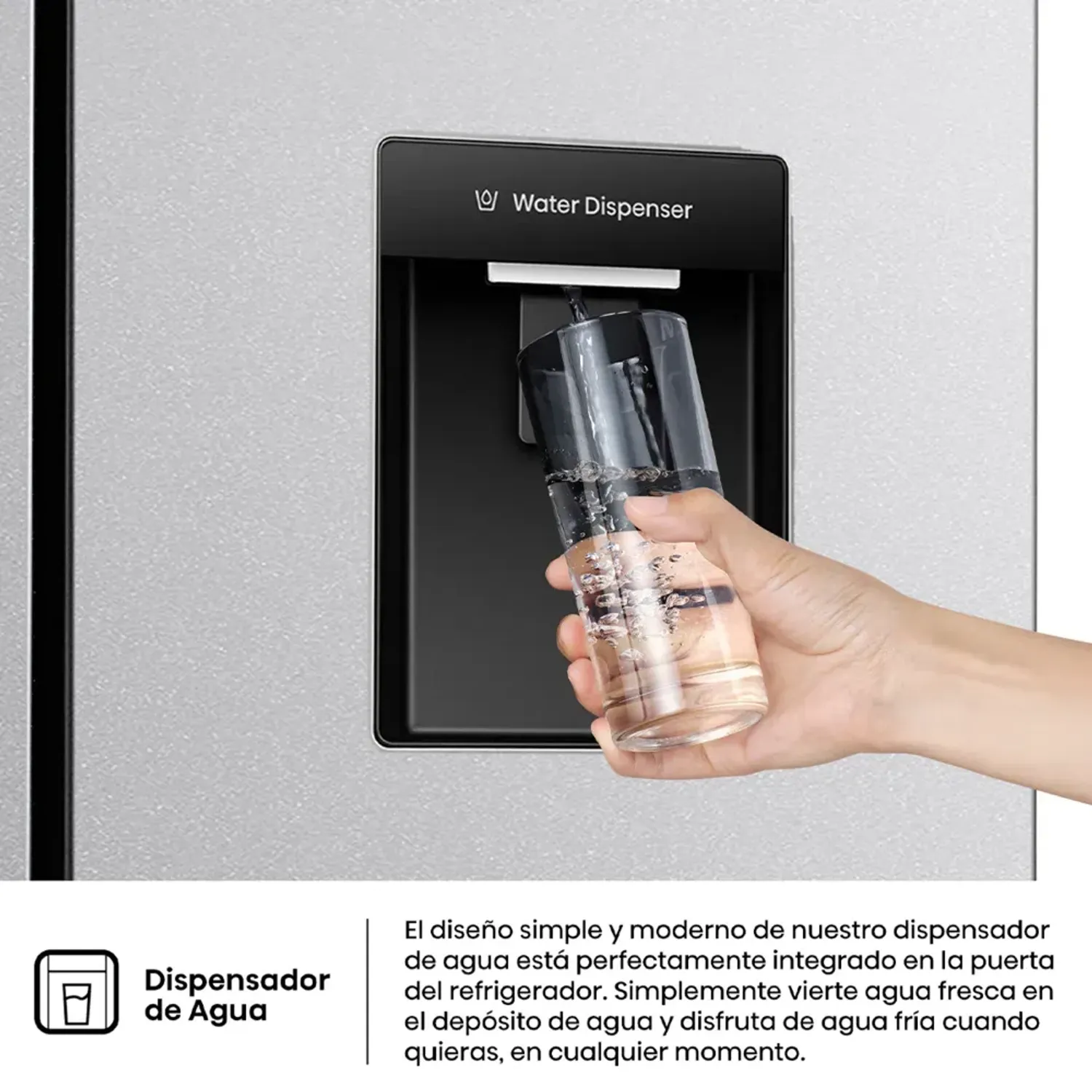 HISENSE Refrigerador Cross Door 425 Lts No Frost RQ5P431NMDA