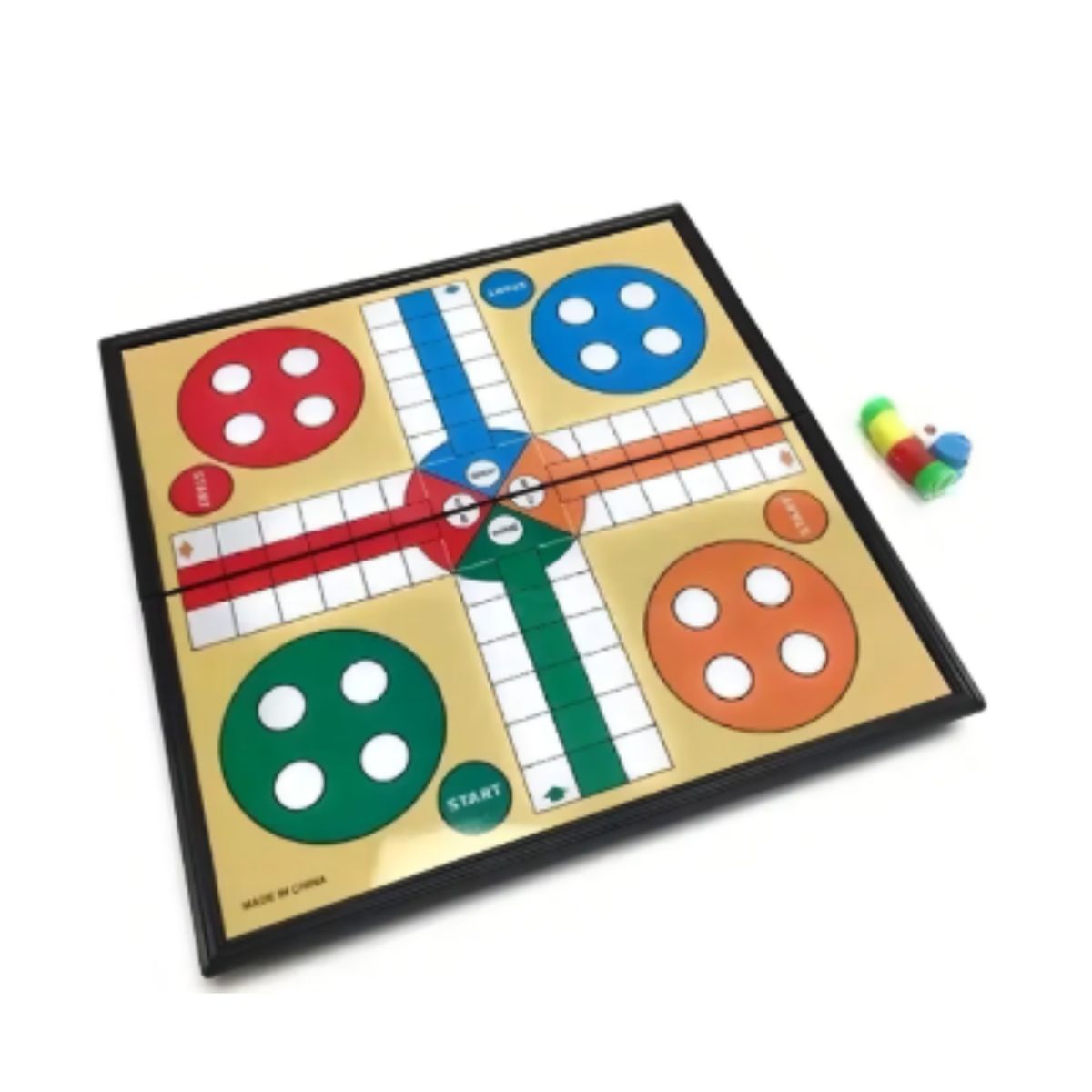 GENERICO - JUEGO DE LUDO MAGNETICO PARA MESA GRANDE