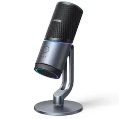 UGREEN - Micrófono Condensador USB Aluminio cSoporte