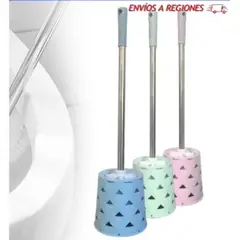 GENERICO - Cepillo Hisopo Metalico Con Base 53 x 13cm Colores Surtidos