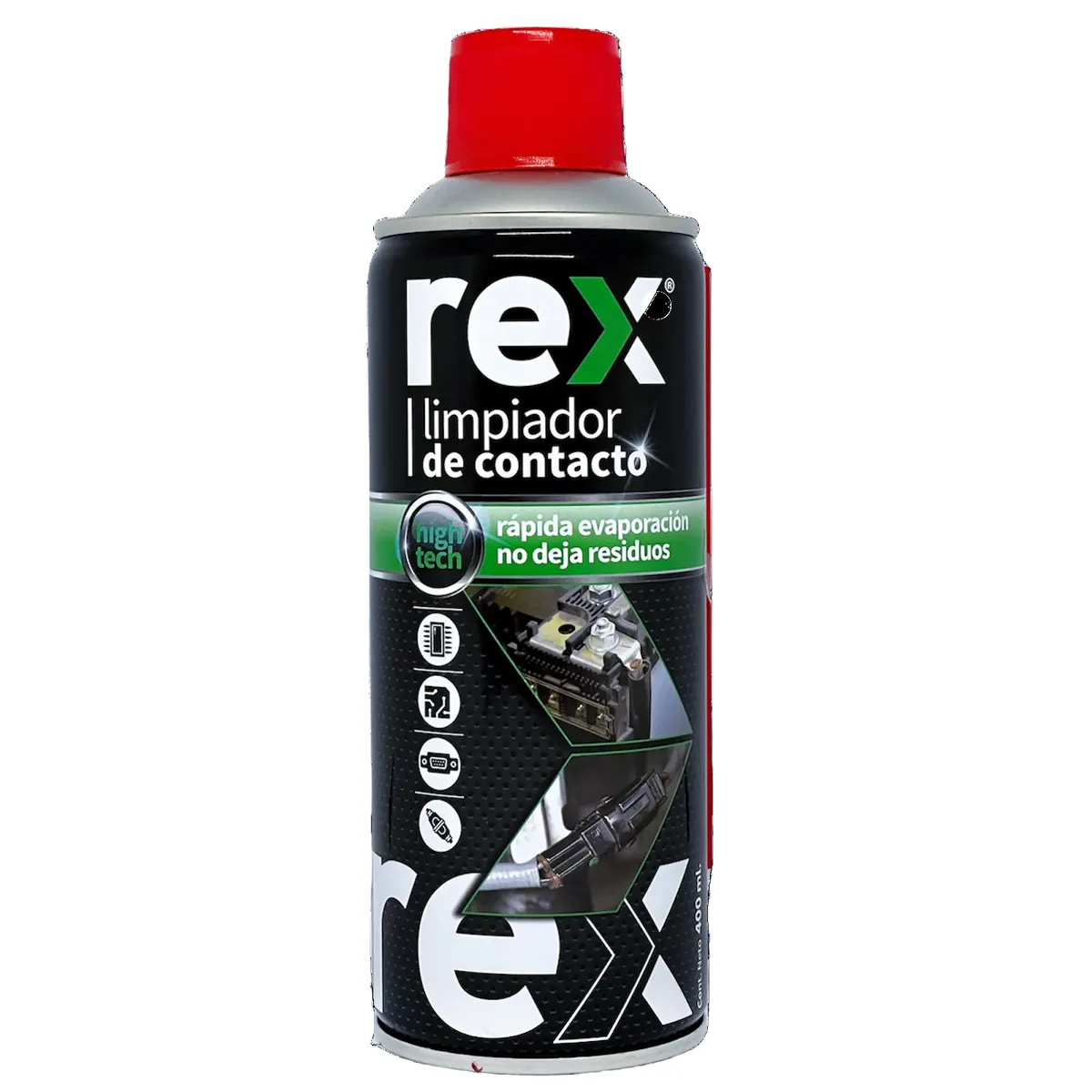 REX - Limpiador De Contactos Electricos Multiuso Rex 400 ML