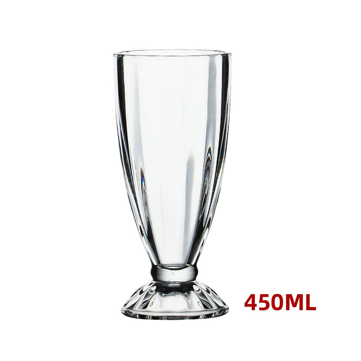 GENERICO - Copa Acrilica Para Batidos Y Postres 450ml Resistente Unidad