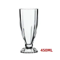 GENERICO - Copa Acrilica Para Batidos Y Postres 450ml Resistente Unidad