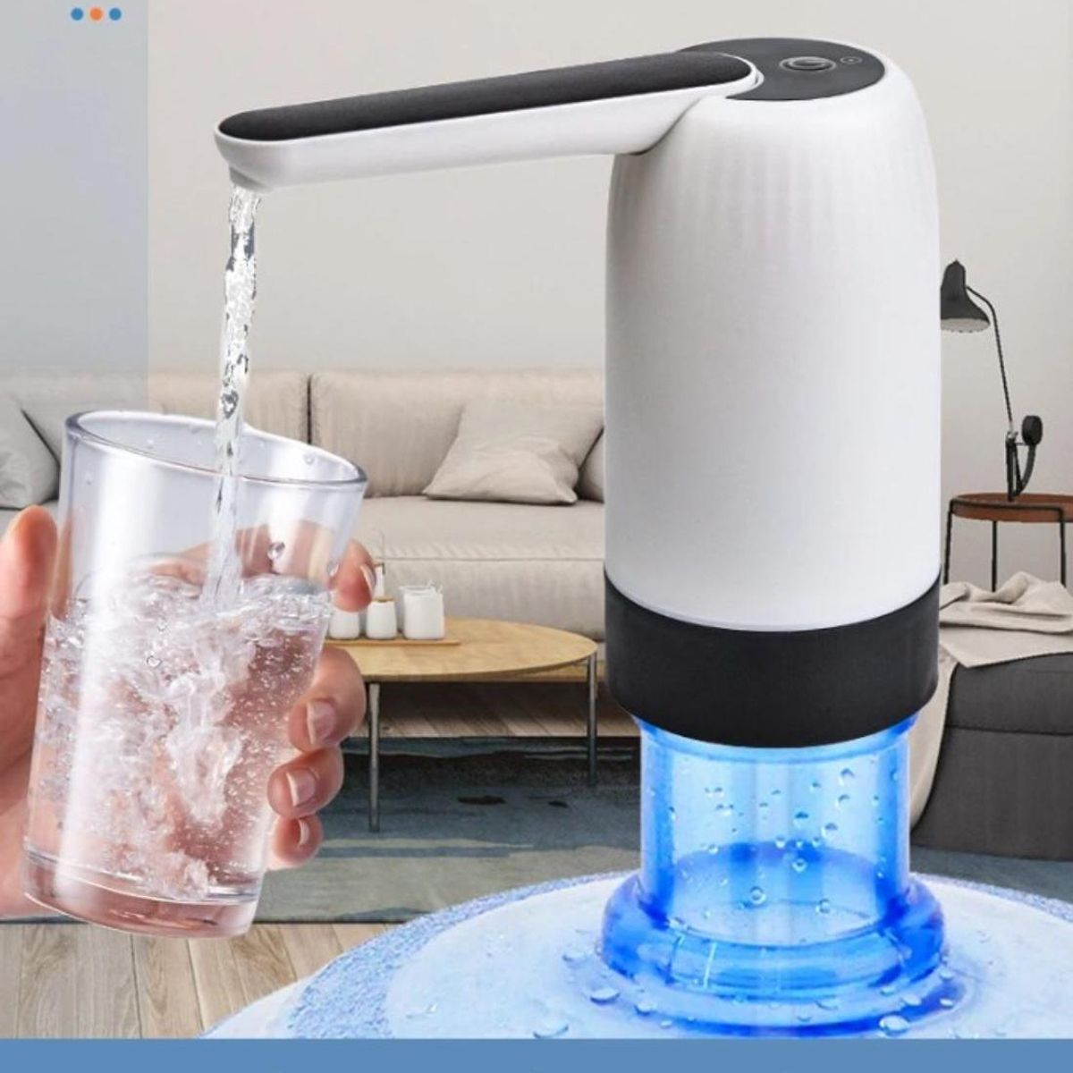 IRM - Bomba dispensador de agua Portatil recargable