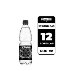 CACHANTUN - 12x Agua Mineral Strong Gas 600cc