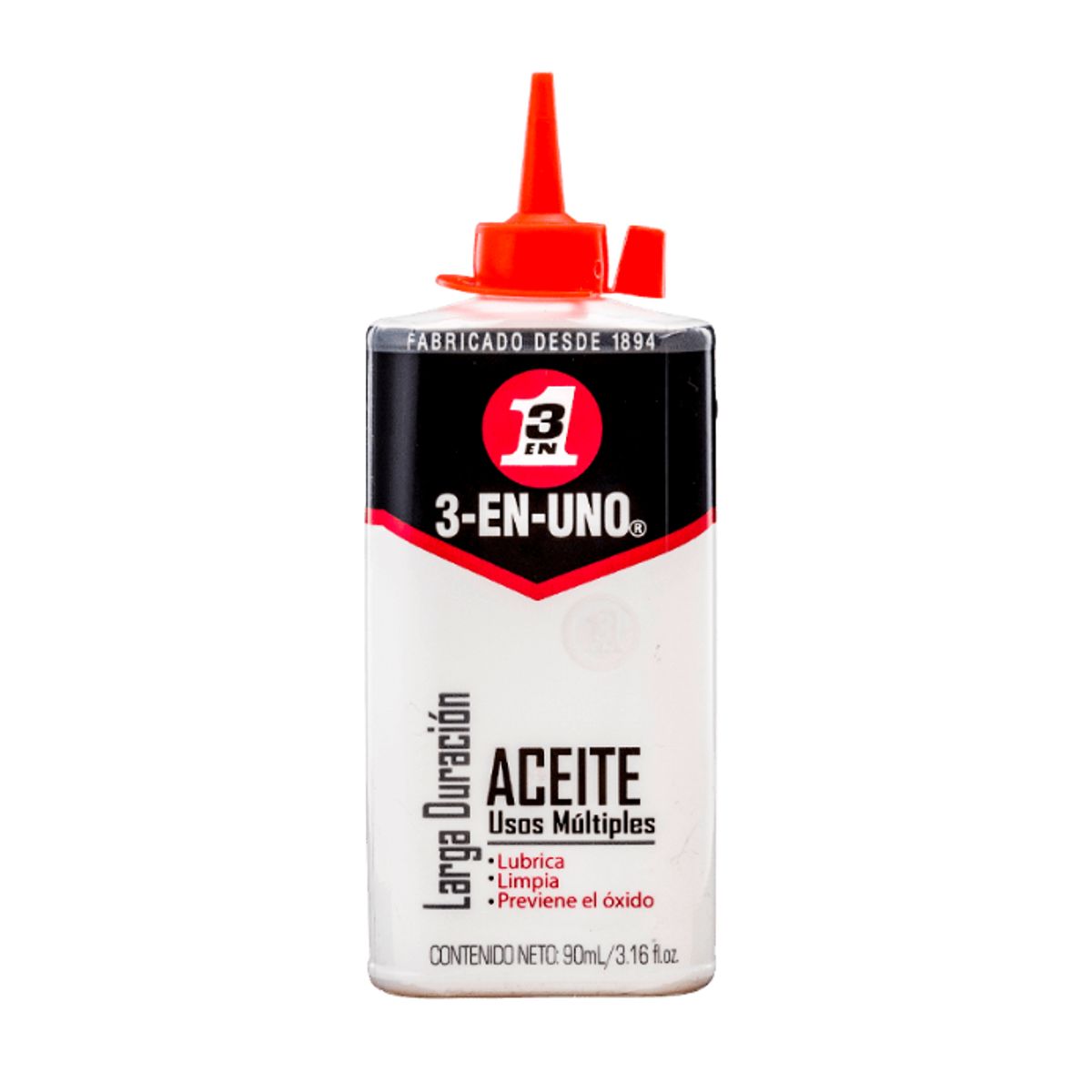 WD 40 - Aceite lubricante 3 en 1 Multiuso WD-40 90 ml