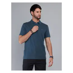 ARROW - Polera Lisa Stone Wash Regular Fit Denim