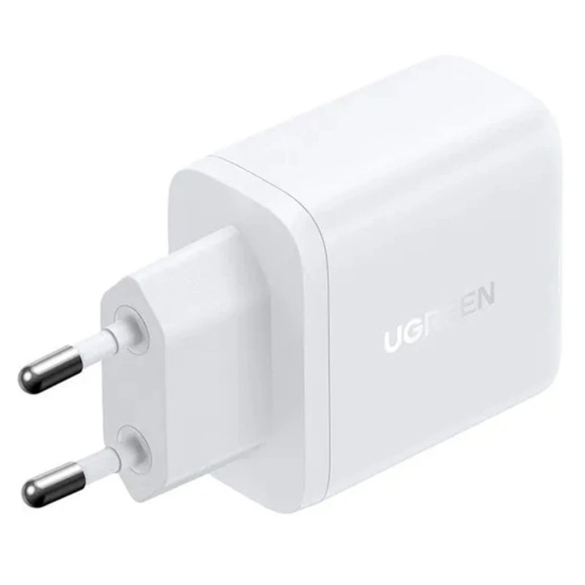 UGREEN - Cargador 20W USB-C+USB-A Fast Charge Blanco Ugreen