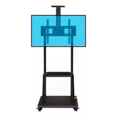 GENERICO - Soporte Tv Stand Movil Pie Con Ruedas 32 A 75 Pantalla Plana