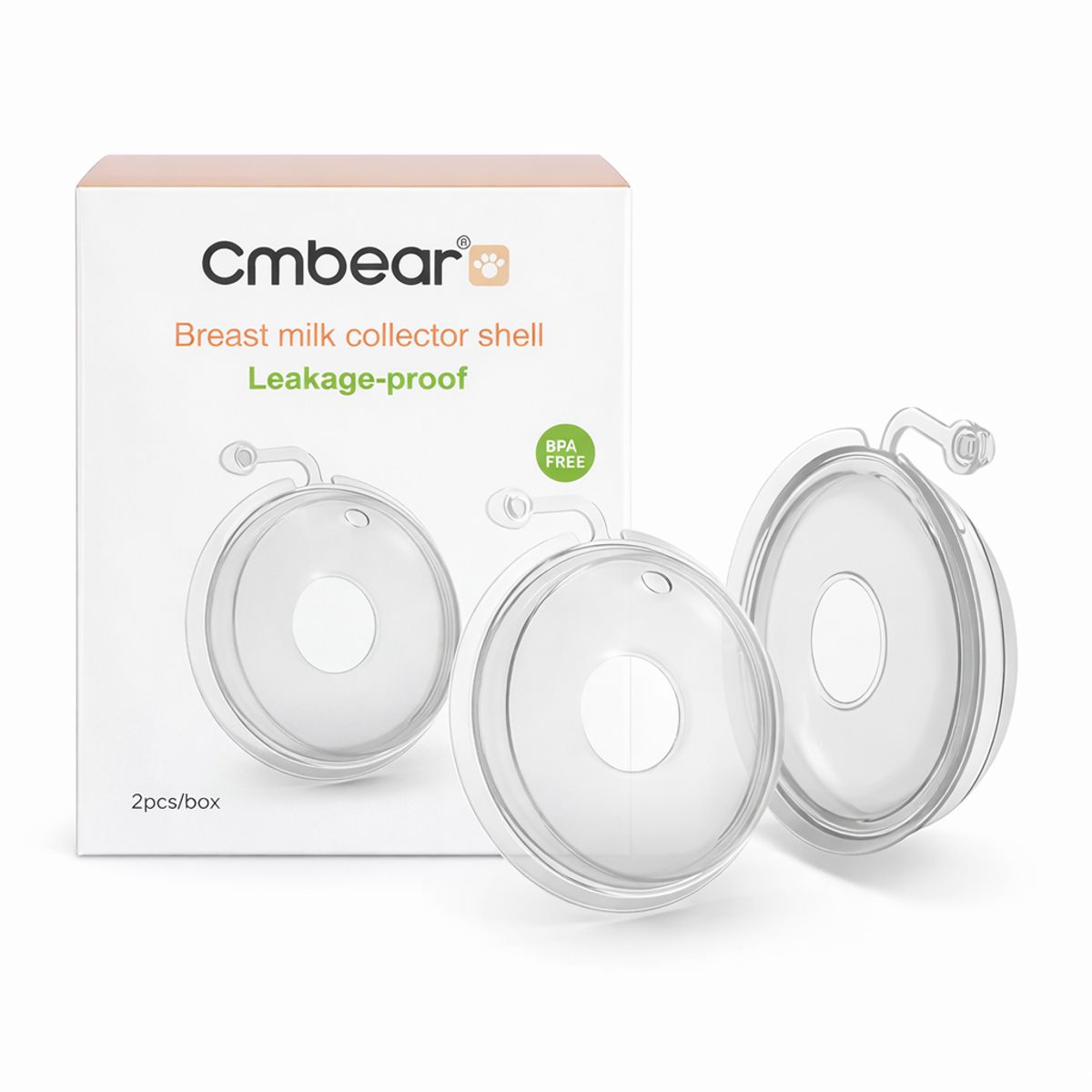 GENERICO - Amapolas de Lactancia CMBEAR  Recolector de Leche Materna  Protector de pezón