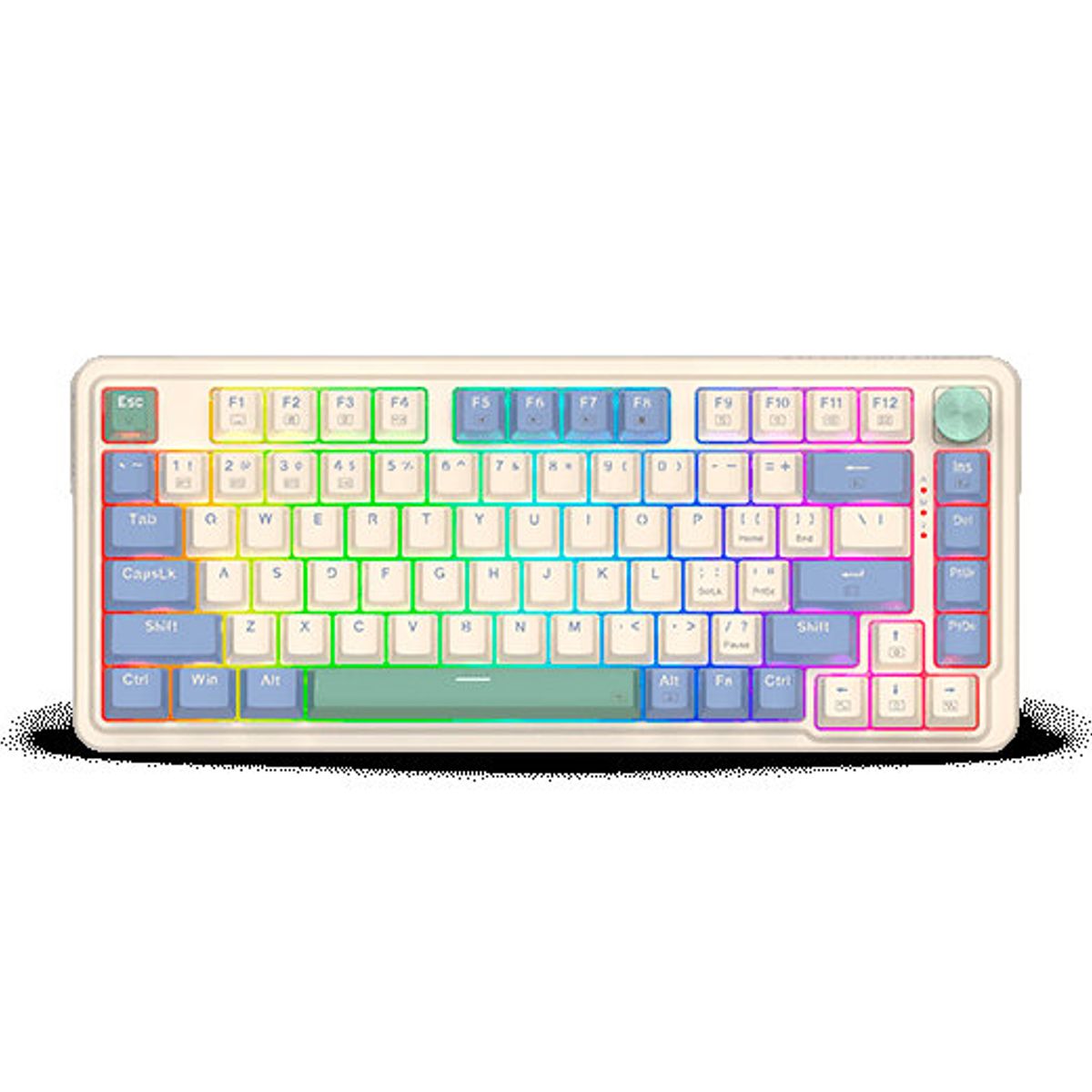 REDRAGON - Teclado Gamer - Redragon Ucal Pro K673 - 80% - Switch Red