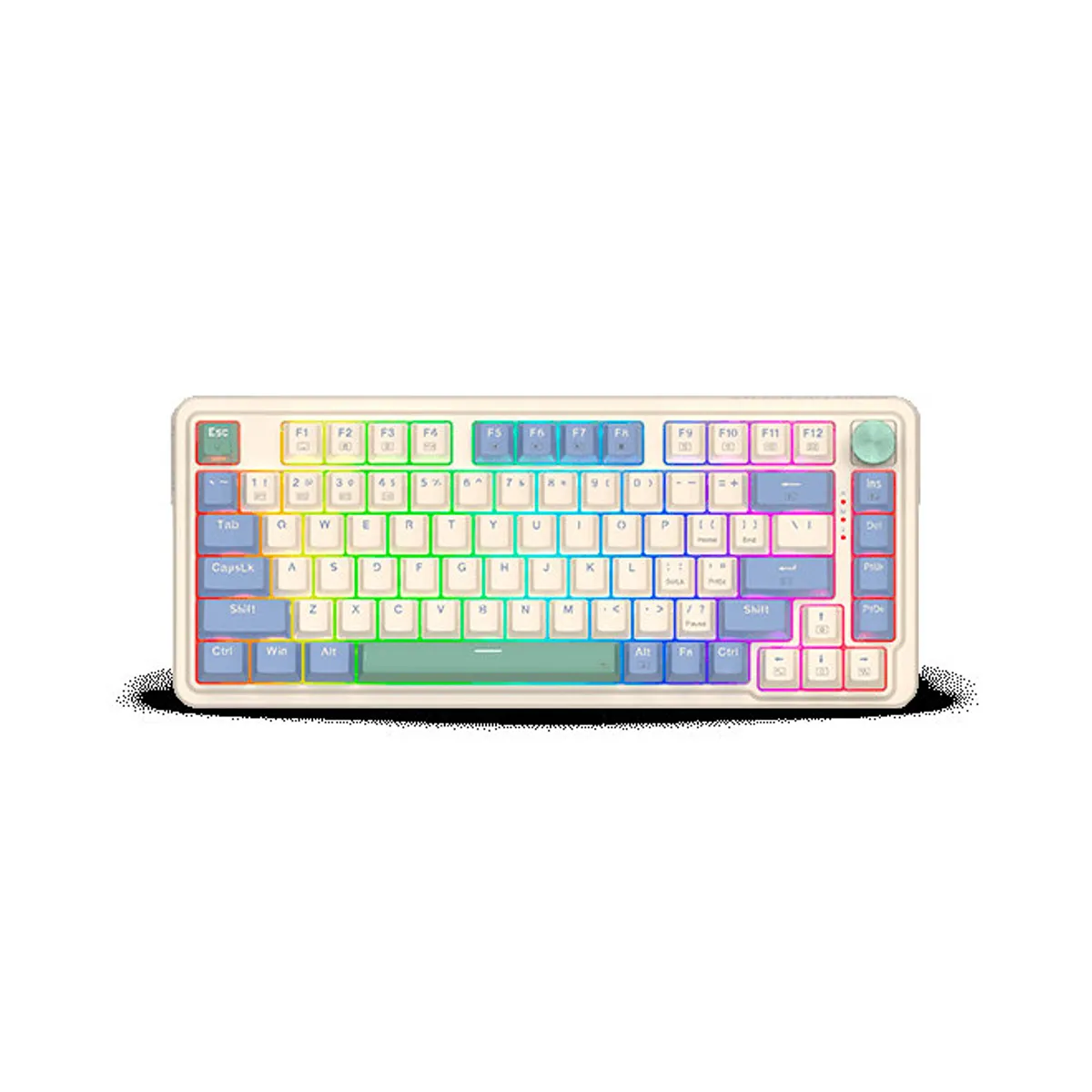 REDRAGON - Teclado Gamer - Redragon Ucal Pro K673 - 80% - Switch Red