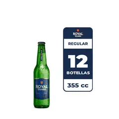 Royal Guard - 12x Cerveza 5.0° Botella 355cc