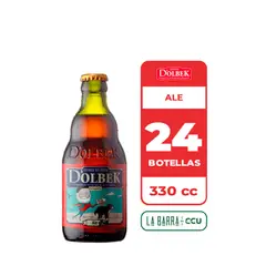 DOLBEK - 24x Cerveza Ale 5.5 ° Botella 330cc