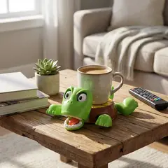 GENERICO - Posavasos entretenido tortuga 3D con Movimiento